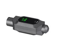 Convertisseur de microphone filaire vers sans fil Plug and Play XLR sans fil pour batterie 7H 5 ms faible latence pour condensateur dynamique, mixeur, karaoké, discours