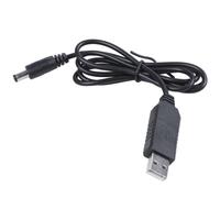 Convertisseur de module 5 V vers DC 12 V 2,1 mm x 5,5 mm Connecteur m?le Jack C?ble d'alimentation Prise USB -1 M