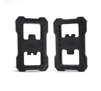 Convertisseur De Pédales Sans Clip Pour Vélo,Adaptateur De Pédale Vtt,Shimano M520,M540,M8000,M9000 - Type Black-1 Pair