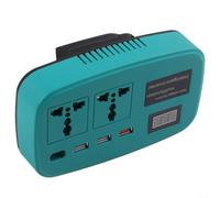 Convertisseur de pied intelligent pour voiture - Convertit CC en courant alternatif 220 V avec capacité de sortie pour le camping en plein air et les voyages en voiture - Sélection de couleur