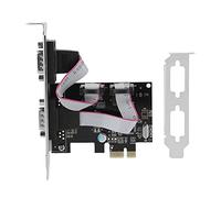 Convertisseur de Port série PCI E vers RS2 2 Ports, Adaptateur de contrôleur PCI Express Haute Vitesse, Carte d'extension pour connexions par câble JST 1,25 mm et PH 2.0