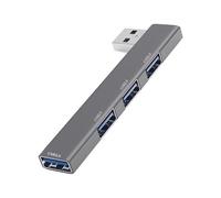 Convertisseur de port USB - Adaptateur hub USB portable, extension USB 2.0 à 7 ports | Partage de données avec interrupteurs d'alimentation individuels, indicateurs LED, protection contre les