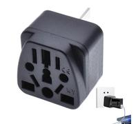Convertisseur De Prise D'adaptateur Mural - Adaptateur De Prise International À 3 Broches Pour La Nouvelle-Zélande,Accessoires De Téléphonie Mobile 250V10A Pour La Chine, L'Australie, La Nouvelle-Zéla