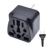 Convertisseur De Prise D'adaptateur Mural, Convertisseur De Puissance Australien À 3 Broches, Adaptateur Mural 250V10A pour Voyager en Chine, Australie, Nouvelle