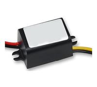 Convertisseur de Puissance 12V à 6V, Convertisseur Buck DC vers DC, Réducteur de Tension Buck, Module Convertisseur de Tension Abaisseur Efficace 3A pour équipement Embarqué de Voiture, Bateau