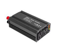 Convertisseur de Puissance 300 W 12 V DC vers 110 V AC pour Voiture avec Ports USB C PD 65 W et Ports USB A de Charge Rapide 18 W, Ventilateur de Refroidissement Intelligent et (Norme européenne