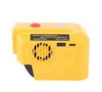 Convertisseur de Puissance de Batterie d'inverseur portatif 18V avec la lumière LED 200LM 200W AC pour la randonnée de Camping