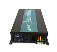 convertisseur de Puissance Générateur De Panneaux Solaires 3000W 24V/220V Convertisseur Batterie 12V/48V CC vers 100V/110V/120V/230V/240V CA À Onde Sinusoïdale Pure(48V,240V)