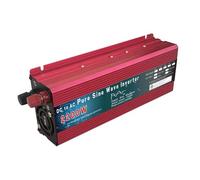 convertisseur de Puissance Onduleur 1000W 1600W 2200W 3000W DC 24V 48V 60V vers AC 110-120V 60Hz Convertisseur Tension À Onde Sinusoïdale Pure Voiture Micro-onduleur(48V,2200W)