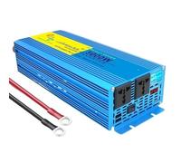 convertisseur de Puissance Onduleur 5000 W À Onde Sinusoïdale Pure pour Voiture Et Maison Système D'énergie Solaire Convertisseur De Tension 12V/24V CC vers 220V CA(24V 220V A 60)