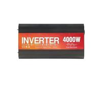 convertisseur de Puissance Onduleur Sinusoïdal Pur 12V vers 110/220V 1000W 1600W 2000W 3000W 4000W Convertisseur D'énergie Solaire Banque d'alimentation Portable(220-240v 60HZ,4000w)