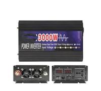 convertisseur de Puissance Onduleur Sinusoïdal Pur 12V vers 220V CA 3000W 4000W CC 50 Hz 60 Hz Convertisseur Batterie Externe Portable Transformateur D'onduleur Solaire(3000W B)