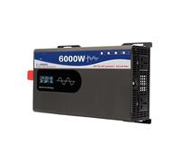 convertisseur de Puissance Onduleur Sinusoïdal Pur 72V 96V 240V 60Hz 5000W 6000W Convertisseur De Puissance Onduleurs Solaires pour Voiture Hors Réseau Montage Mural(96V,Peak Power 6000W)