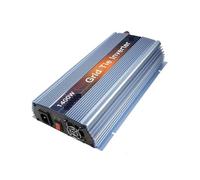 Convertisseur de Puissance, Onduleur Solaire 1400 W raccordé au réseau 20-50 V CC vers 120/230 CA MPPT, convertisseur sinusoïdal Pur pour Camping-Cars et camions(Blue-1400W,36V,230V)