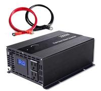 convertisseur de Puissance Onduleur Solaire À Onde Sinusoïdale Pure Puissance Crête 2000W 1000W 12V/24V/36V/48V CC vers 120V/220V/230V/240V CA Convertisseur Tension(48V,100V)