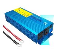 convertisseur de Puissance Onduleur Sortie AC127 V À Onde Sinusoïdale Pure Convertisseur Puissant 60Hz pour Système d'alimentation Solaire pour Camping-Cars Et Caravanes(4000W Peak)