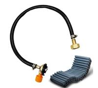Convertisseur de réservoir, vanne de vidange du réservoir d'air, tuyau et adaptateur, adaptateur de valve de vidange de réservoir d'air, adaptateur de brûleur avec tube d'extension pour réchaud de