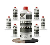 Convertisseur de Rouille Antirouille | Stabilisateur & Dérouillant | Double Action : Fixe & Bloque la Corrosion | Application Pinceau Rouleau Spray | Fer Carrosserie Outils Grilles Portails (6x 500ml)