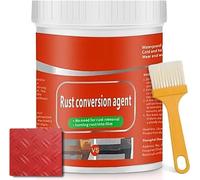 Convertisseur de rouille, Décapant de rouille pour métal, Peinture encapsulante de rouille, Convertisseur de rouille pour métal, voiture, acier (35.27 FI Oz,Red)