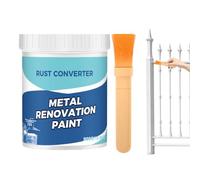 Convertisseur de rouille - Dérouillant rapide | Peinture Inhibitrice De Rouille - Pour Applications Marines, Camions, Automobiles, Bateaux, Moteurs, Réparation, Remorques, Tracteurs
