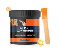 Convertisseur de rouille pour métal - 100 g, reformeur de rouille professionnel avec brosse | Spray antirouille universel longue durée | Réparer et protéger le fer, l'acier, les outils, les portes et