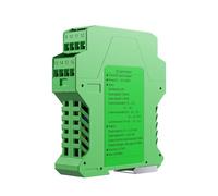 Convertisseur de signal analogique DC24V 4-20mA 0-10V 0-5V 0-10mA 0-20mA 1-5V Convertisseur de signal 1 entrée 1 sortie 1 entrée 2 sorties Isolateur de signal analogique(1 In 2 Out,INPUT 0-10V_0-10V)