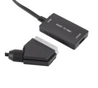 Convertisseur de signal vidéo HDMI, convertisseur SCART vers HDMI 1080p pour TVHD, DVD et VHS, adaptateur analogique-numérique HDMI Plug and Play