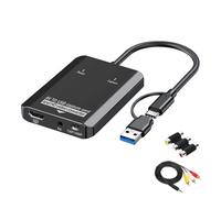 Convertisseur de signaux et appareil de capture adapté pour les systèmes de surveillance magnétoscopes vidéo en temps réel USB vidéo appareil de capture sonore