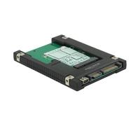 Convertisseur de stockage 2,5"" vers mSATA - M.2 - DELOCK - Noir