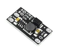 Convertisseur de suralimentation 3,7 à 12 - Batterie au lithium DC-DC Module, panneau noir réglable 5 V 8 V 9 V 12 V, circuit de sécurité léger 10 G, ultra petit 0,86 pouce | Convertisseur de courant