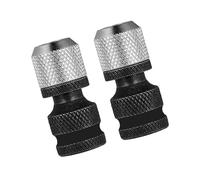 Convertisseur de taille d'entraînement professionnel, fiche carrée de 1/2" vers filetage intérieur hexagonal 1/4" pour outils électriques, surface résistante à la corrosion, adaptateur ergonomique