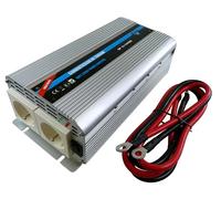 Convertisseur de tension 12V/ 220V 1000W avec 2 prises secteur
