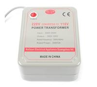 Convertisseur de tension 220-250 V vers 110-120 V Transformateur de courant 2000 VA Convertisseur Transformateur
