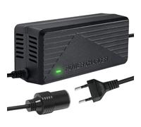 Convertisseur de Tension 220V à 12V, 180W 15A AC à DC Adaptateur Converter, Adaptateur Secteur AC vers DC, Adaptateur Allume Cigare Secteur, pour Glacière, Aspirateur Voiture, Réfrigérateur