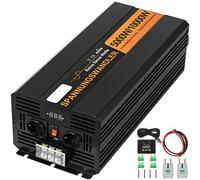convertisseur de tension 230V - Onduleur 5000W - Onduleur sinusoïdal pur - 24V DC - Puissance sinusoïdale pure