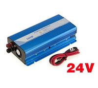 Convertisseur de Tension 24V en entrée vers 220V avec onde PUR SINUS. Puissance continue 500 WATTS, puissance en crête 1000W