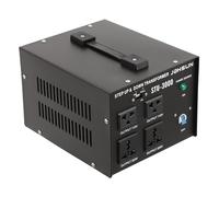 Convertisseur de tension 3000 W - Convertisseur de tension 110 V vers 220 V - Fiche 220 à 110 V - Entrée : 110 V ou 220 V - Sortie : 110 V et 220 V