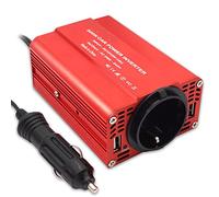 Convertisseur de tension 300W/500W/1500W DC 12V à 220 AC avec adaptateur de voiture double USB 3.1A inverseur automatique(300W)