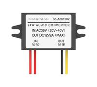Convertisseur de Tension AC24V36V à DC12V AC, convertisseur abaisseur AC24V(AC24V36V to DC12V 2A)