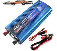 Convertisseur De Tension DC 12v / 24v / 36v / 48v / 60v / 72v à AC 220v / 230v, Onduleur à Onde Sinusoïdale Modifiée 1200w 1600w 2200w, Convertisseur avec Connexion USB pour, 2200w, 12V