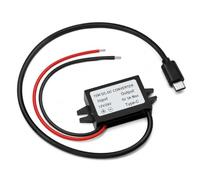 Convertisseur de tension DC-DC 8-32 V vers 5 V USB-C 3 A 15 W IP68 étanche Convertisseur DC DC 12 V vers 5 V Adaptateur USB C 12 V pour voiture, camion, bateau, camping-car, système solaire