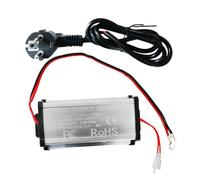Convertisseur de tension électrique - Prise Plug Play compacte noire de l'Union européenne, convertisseur allume-cigare de voiture, adaptateur secteur de voyage fiable | Appareil portable pour