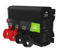 Green Cell Pro 2000W/4000W 12V 220V/230V Convertisseur de Tension Voiture Solaire Modifiée Volts Sinus Power Inverter sinusoïdale DC AC, Onduleur Transformateur