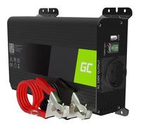 Convertisseur de Tension - Green Cell - 300W/600W - Pur Sinus - DC 12V à AC 230V - Voyage Camping