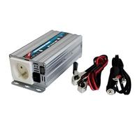 HTC TECHNIC – Convertisseur de tension 12V/220V 300W – USB‑A 2A, cordon allume‑cigare