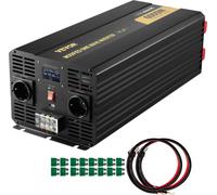 Convertisseur de tension Modifie l'onduleur sinusoïdal 6kW DC12V vers AC230V LCD