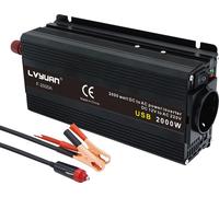 Convertisseur de tension pour voiture, sortie 12V vers 220V/230V, 2000W