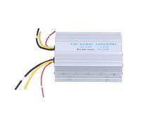 Convertisseur de Tension pour Voiture, transformateur abaisseur DC 24 V vers 12 V, régulateur de Tension, convertisseur abaisseur 360 W 30 A avec boîtier en Alliage d’Aluminium
