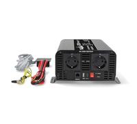 Convertisseur de tension pur sinus | Tension d'entrée: 24 V DC | Connexion (s) de sortie d'alimentation de l'appareil: Type F (CEE 7/3) / USB-A / USB-C™ | 230 V AC 50 Hz | 1000 W | Puissance de sortie