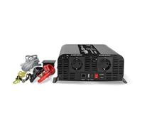 Convertisseur de tension pur sinus | Tension d'entrée: 24 V DC | Connexion (s) de sortie d'alimentation de l'appareil: Type F (CEE 7/3) / USB-A / USB-C™ | 230 V AC 50 Hz | 2000 W | Puissance de sortie